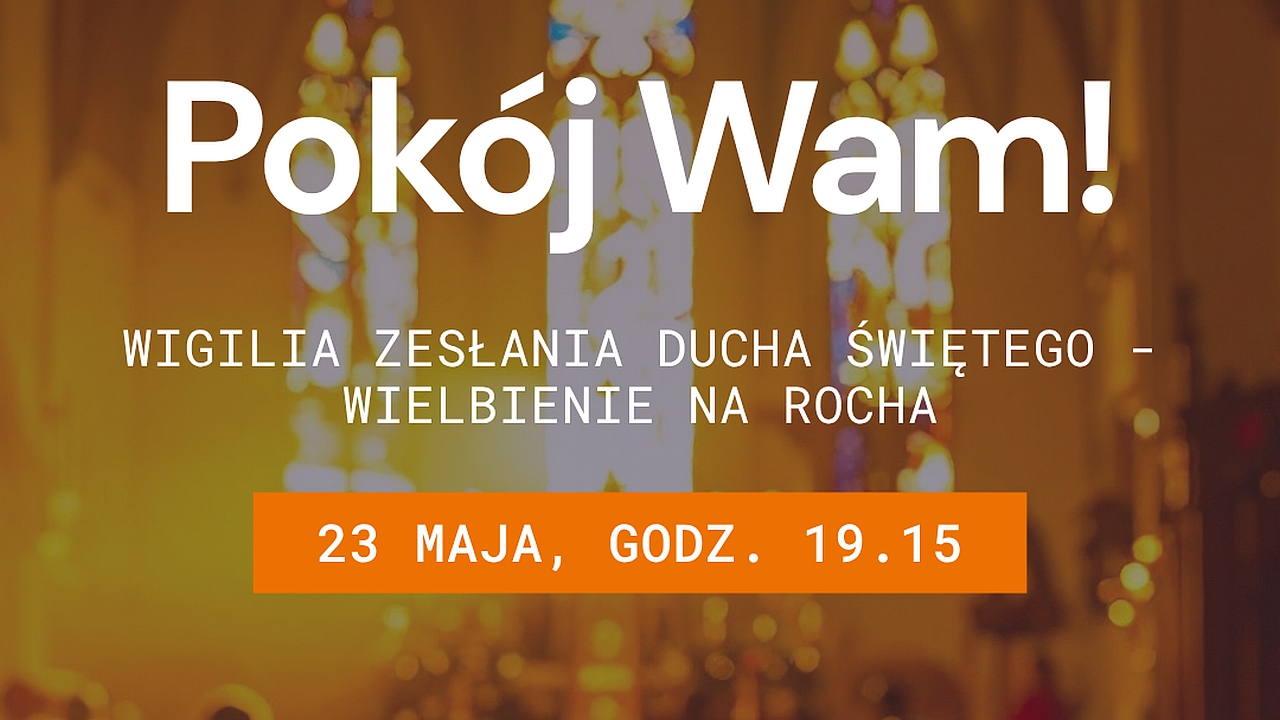  Wigilia Zesłania Ducha Świętego 2026