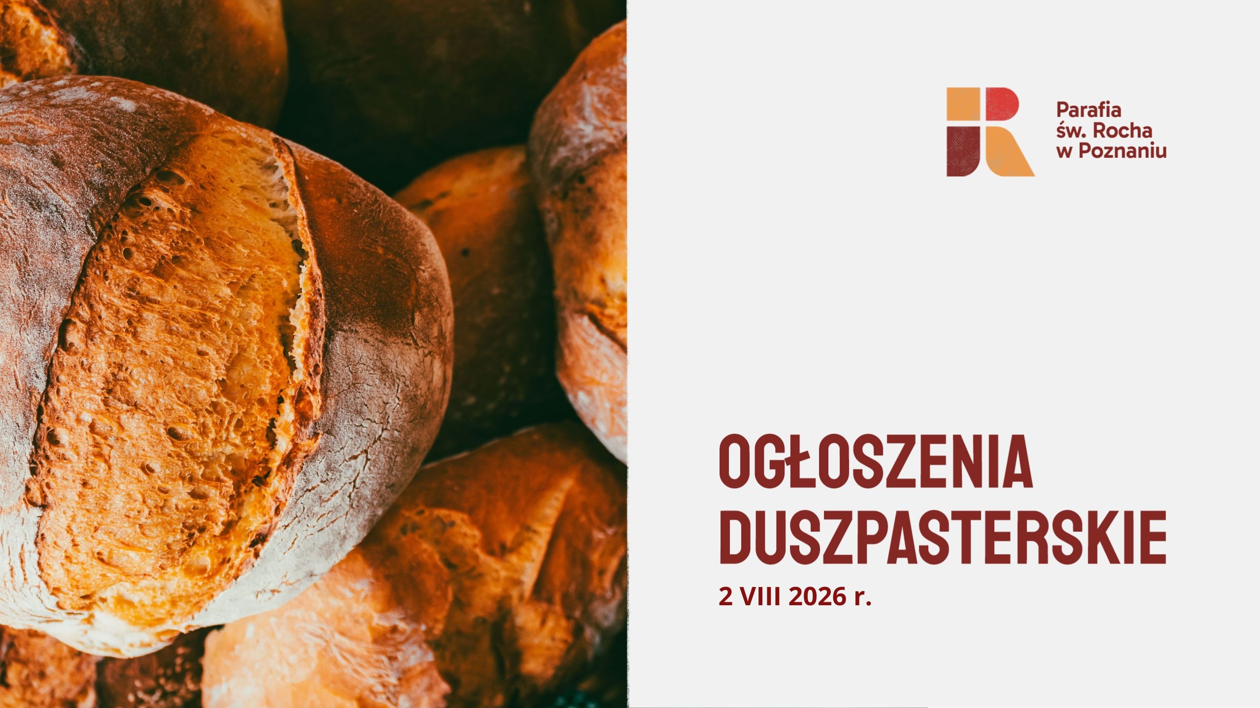 18 niedziela zwykła, 2 sierpnia 2026